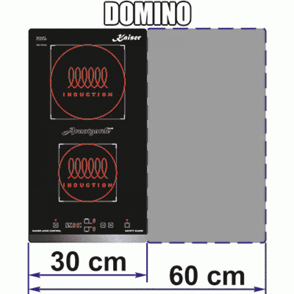 Превью картинка Индукционная варочная панель домино Kaiser KCT 3726 FI W #4