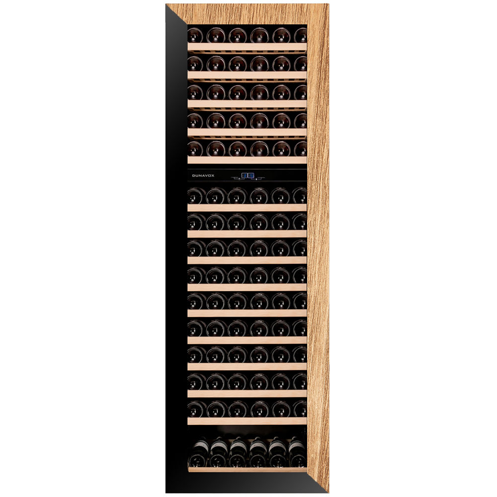 Фото Шкаф винный встраиваемый Винный холодильник (шкаф) компрессорный Dunavox DAVG-114.288DOP.TO