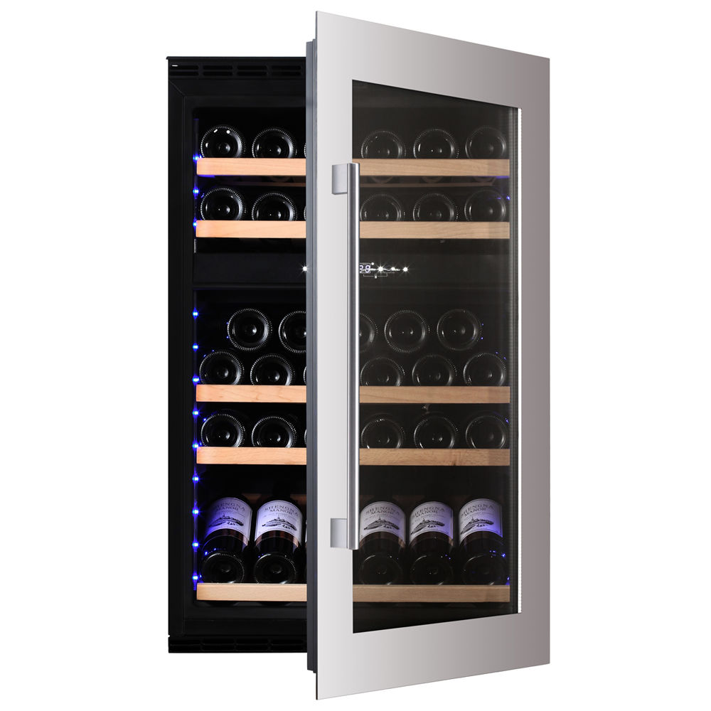 Превью картинка Шкаф винный встраиваемый Винный холодильник (шкаф) компрессорный Dunavox DAVS-49.116DSS #2