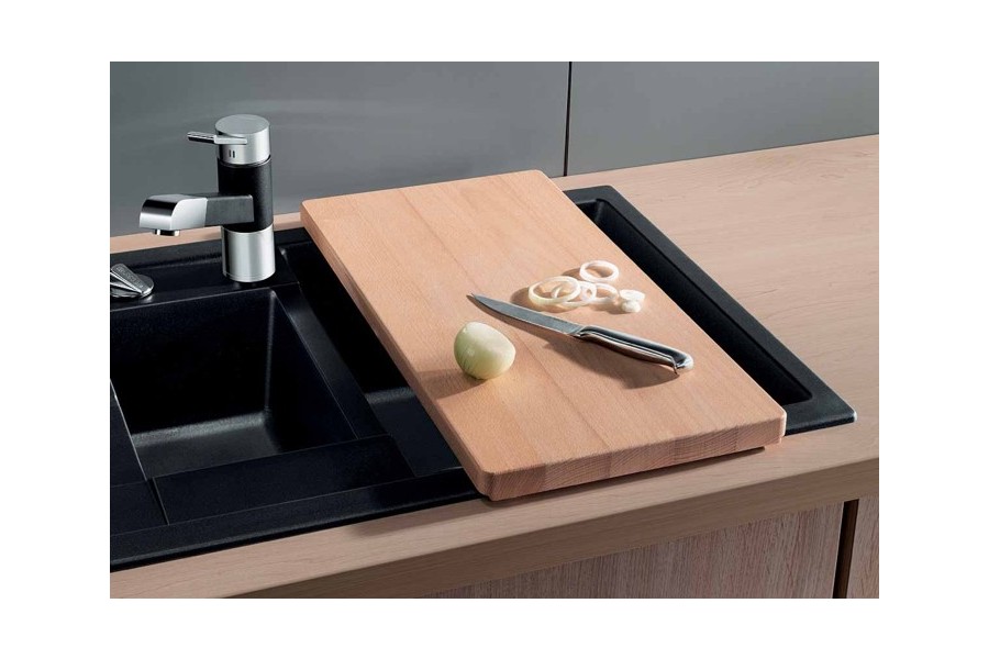 Превью картинка Blanсo Разделочная доска массив бука 530 х 260 мм #3