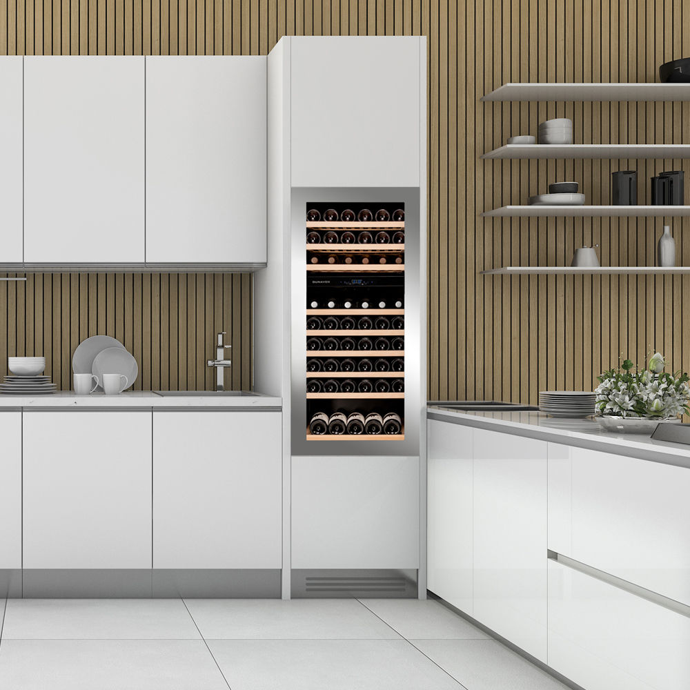 Превью картинка Шкаф винный встраиваемый Винный холодильник (шкаф) компрессорный Dunavox DAVG-72.185DSS.TO #2