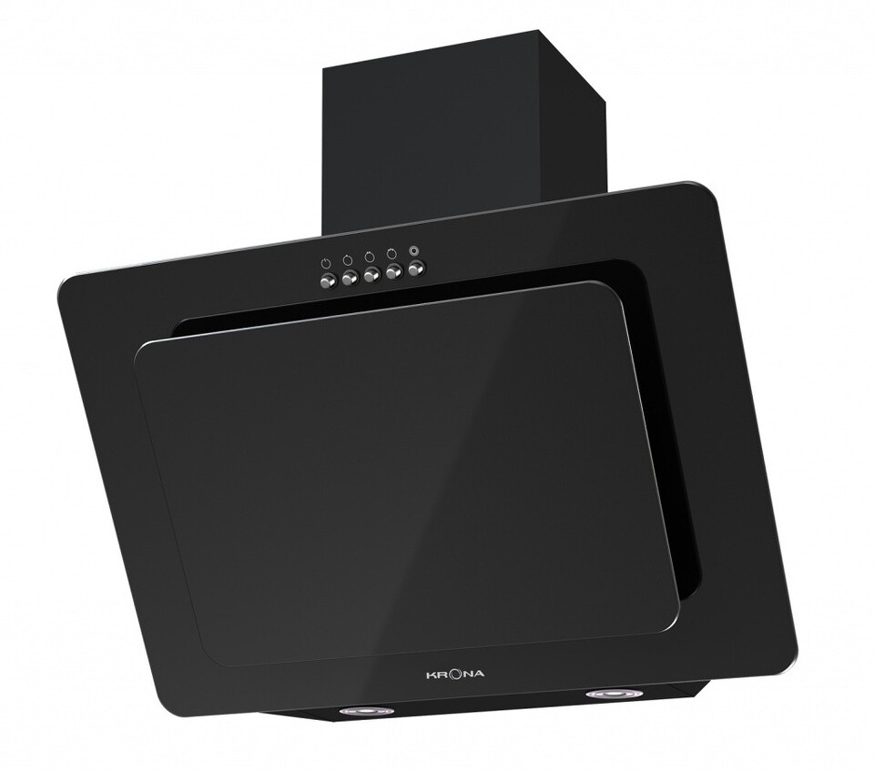 Фото Наклонная вытяжка KRONAsteel Liva 600 black PB