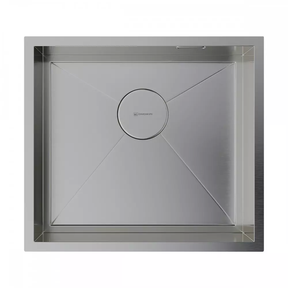 Фото Металлическая мойка Omoikiri Kasen 49-16-INT-IN нерж. сталь/нержавеющая сталь