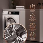 Превью картинка Стиральная машина с фронтальной загрузкой Weissgauff WMD 47148 DC Inverter Steam #7