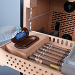 Превью картинка Хьюмидор Холодильник (шкаф) для сигар компрессорный Meyvel MC-376BK (PRO) #9