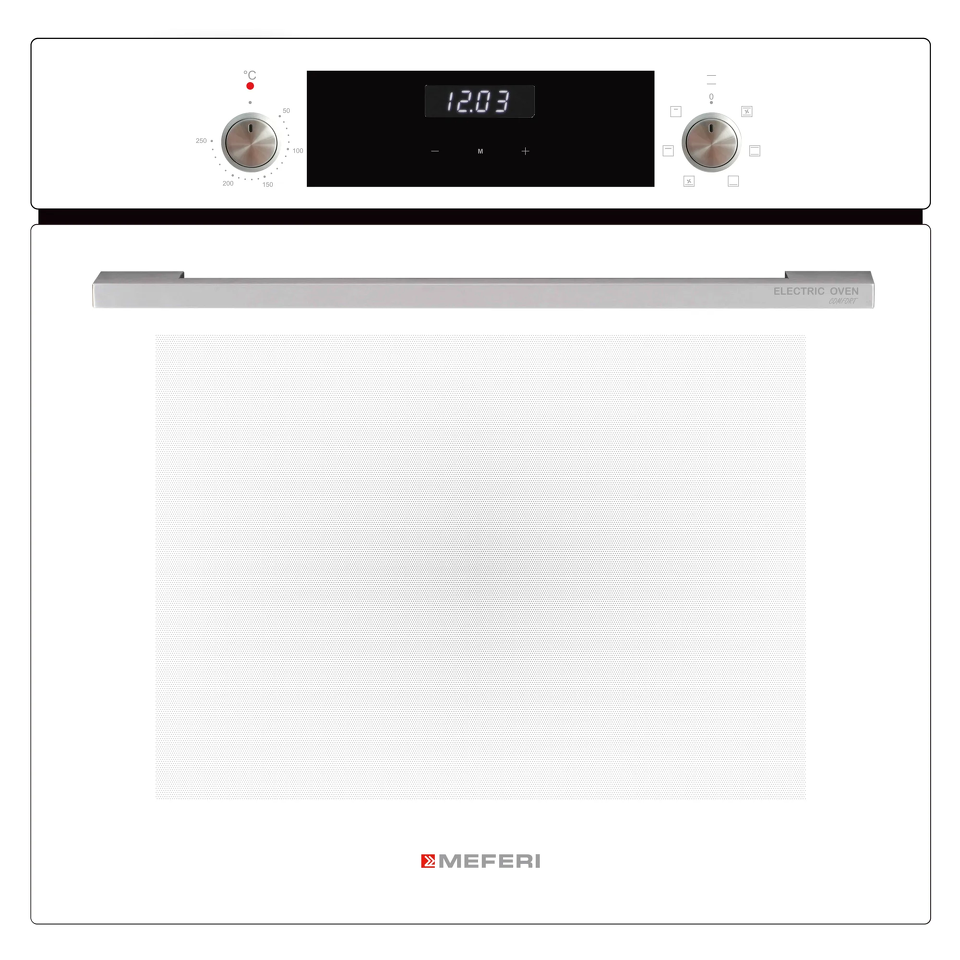 Фото Электрический духовой шкаф Meferi MEO607WH COMFORT