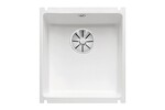 Превью картинка Гранитная мойка Blanсo SUBLINE 375-U керамика PuraPlus глянцевый белый с отв.арм. InFino #1