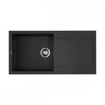 Превью картинка Гранитная мойка Omoikiri Sakaime 100-BL Tetogranit/черный #1
