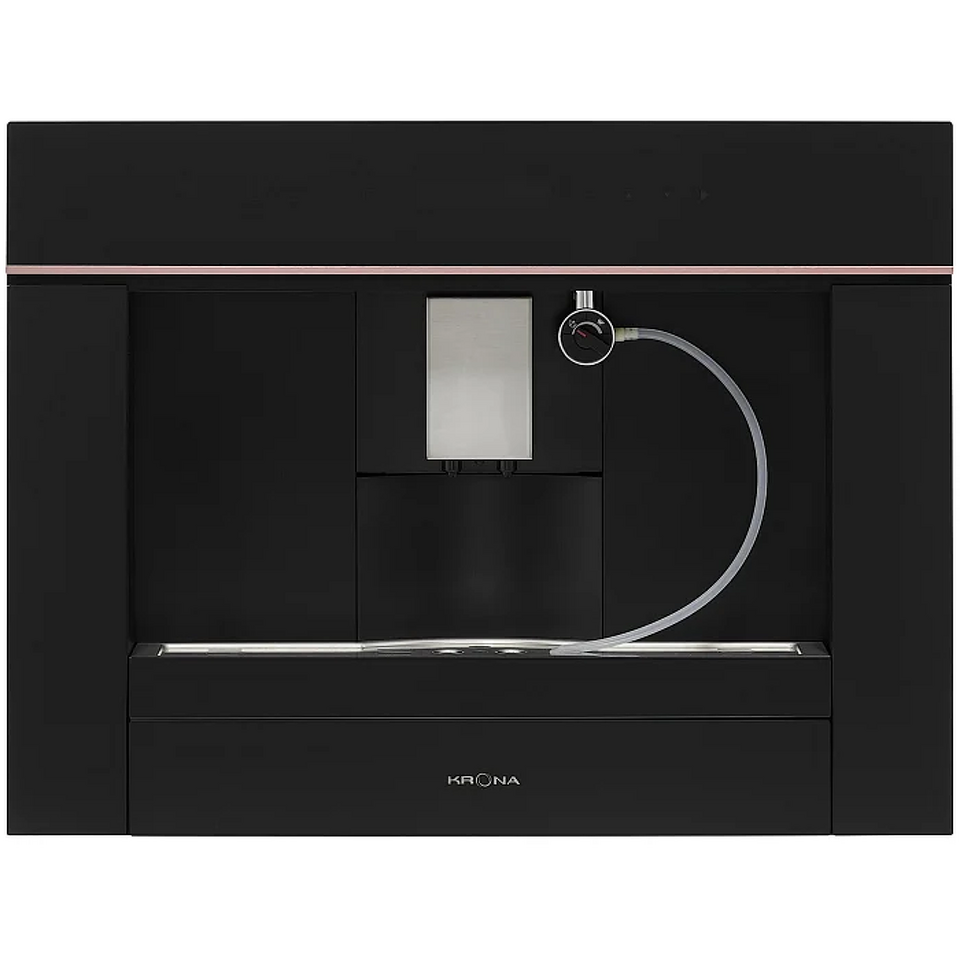 Фото Кофемашина встраиваемая KRONA ONYX 45H coffee BL PINK GOLD