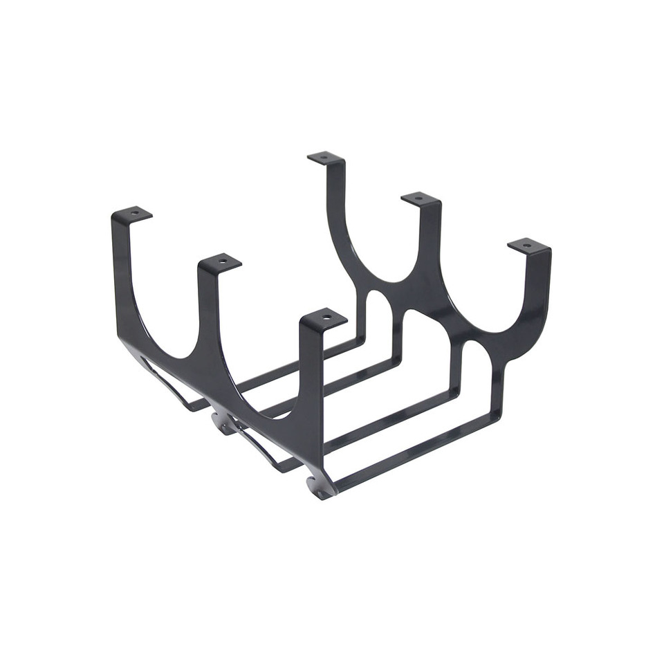 Фото Duslar Держатель DUPLEX для бокалов и бутылок, длина 220 мм, антрацит