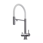 Превью картинка Смеситель для кухни Omoikiri Kanto-BN латунь/нержавеющая сталь #1