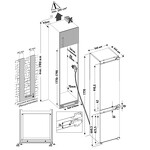 Превью картинка Встраиваемый холодильник с морозильной камерой KRONA BALFRIN #13