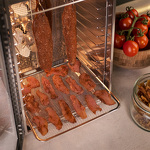 Превью картинка Сушилка для овощей и фруктов Дегидратор Meyvel MDH12-1S (Inox) #12