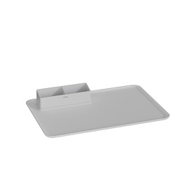 Картинка Поднос с менажницей для чая Meyvel A-002 (White)