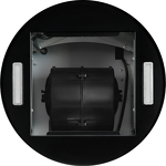 Превью картинка Островная вытяжка Weissgauff Tubus 1406 Island Black #15