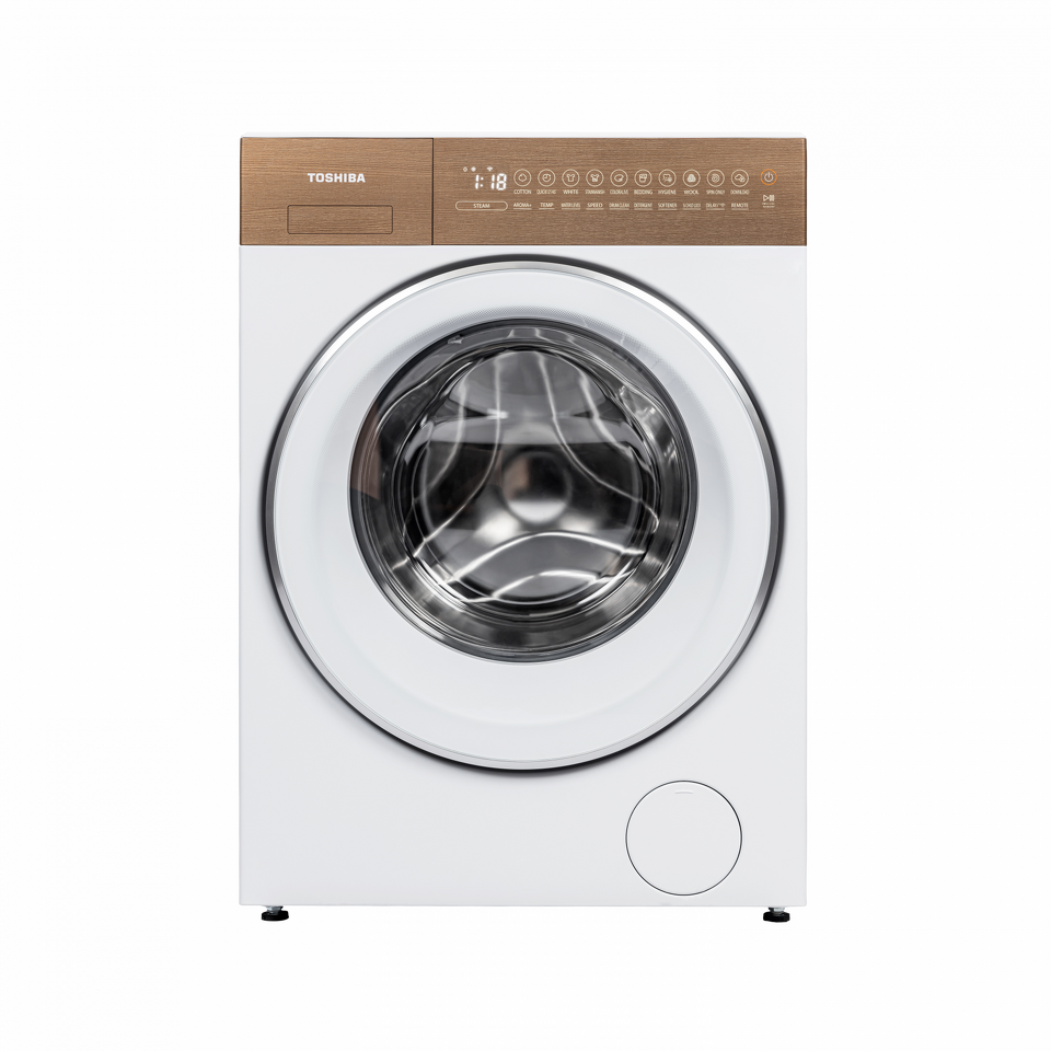 Фото Стиральная машина с фронтальной загрузкой Toshiba TW-T37BZP115MWRU(WT)