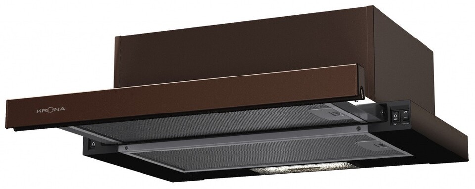 Фото Встраиваемая вытяжка KRONAsteel KAMILLA 500 BROWN 