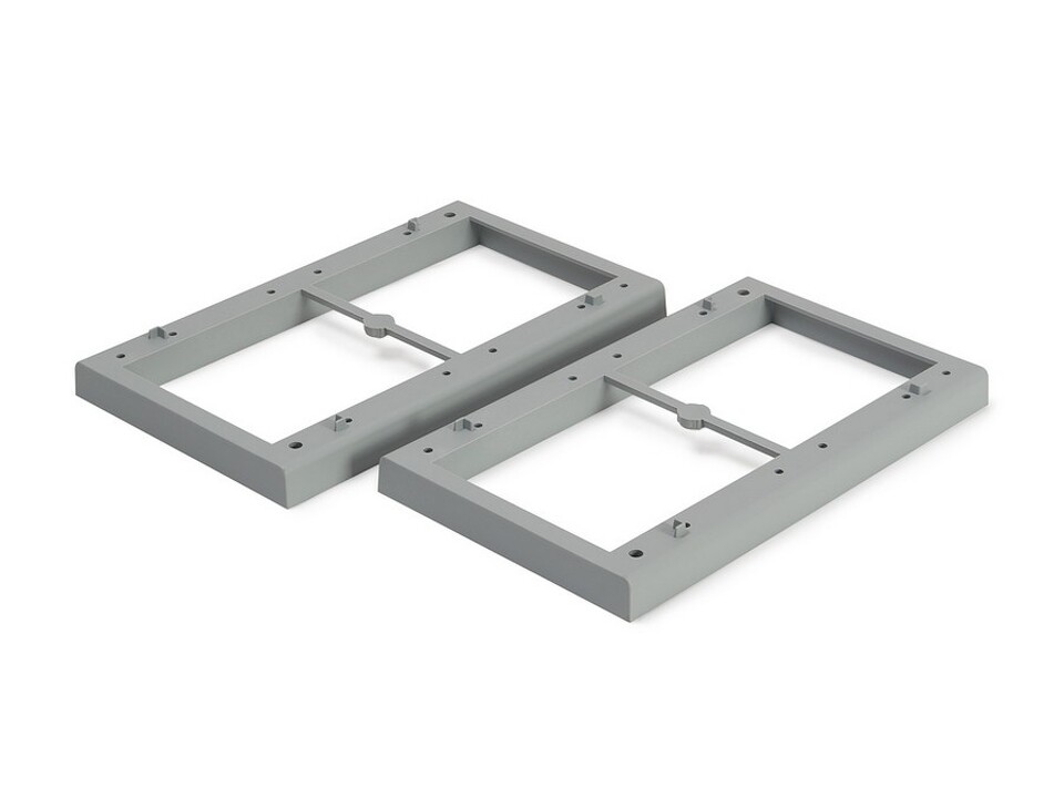 Фото Servetto Проставки для установки пантографа SERVETTO в корпус с распашными фасадами, серый