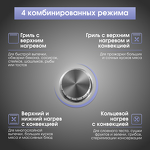 Превью картинка Электрический духовой шкаф Zigmund & Shtain E 171 W #6