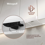 Превью картинка Козырьковая вытяжка Weissgauff Cover 600 White #17