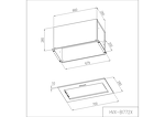 Превью картинка Полновстраиваемая вытяжка Haier HVX-BI772X #2