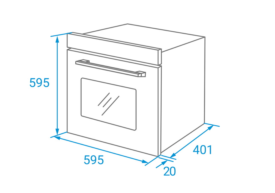 Фото Электрический духовой шкаф Weissgauff EOM 108 PDB