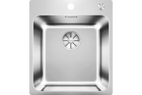 Картинка Blanсo SOLIS 400-IF/A нерж.сталь полированная с отв. арм. InFino®