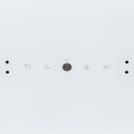 Превью картинка Наклонная вытяжка KRONA BELINDA 600 white SGC max #9