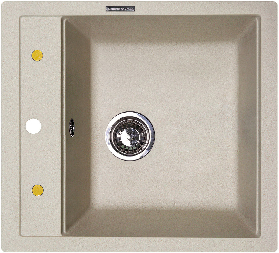 Фото Гранитная мойка Zigmund & Shtain PLATZ 465 Осенняя трава
