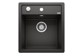 Картинка Blanсo DALAGO 45-F SILGRANIT черный с клапаном-автоматом