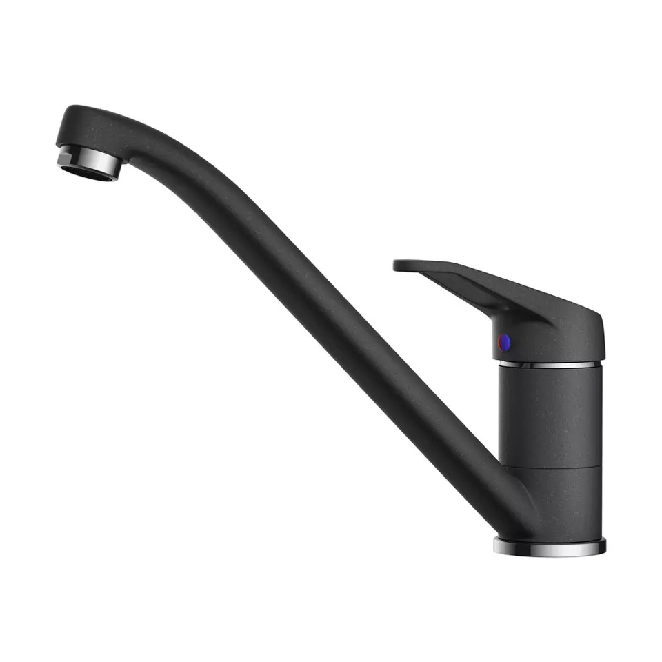 Фото Смеситель для кухни Omoikiri Kado-BL латунь/черный