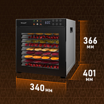 Превью картинка Сушилка для овощей и фруктов Weissgauff WDH 110 Digital Dry Pro #21