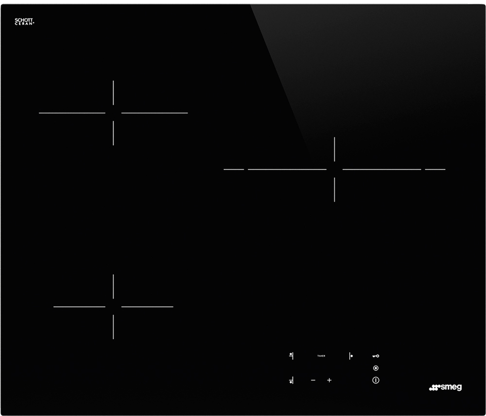 Фото Электрическая варочная панель Smeg SE263TD1