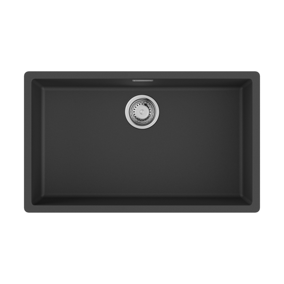 Фото Гранитная мойка Omoikiri Yamakawa 75T-Integra-BL Tetogranit/черный
