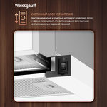 Превью картинка Встраиваемая вытяжка Weissgauff TEL 500 White Glass #13