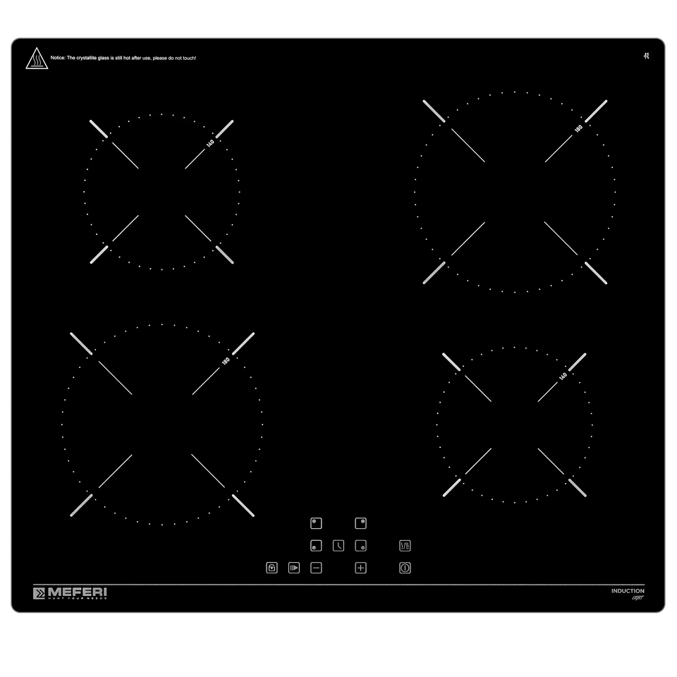 Фото Индукционная варочная панель Meferi MIH604BK LIGHT