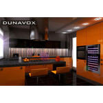 Превью картинка Шкаф винный встраиваемый Винный холодильник (шкаф) компрессорный Dunavox DAB-89.215DВ #4