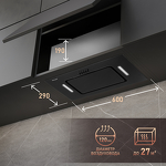 Превью картинка Полновстраиваемая вытяжка Weissgauff Aura 900 BL #8