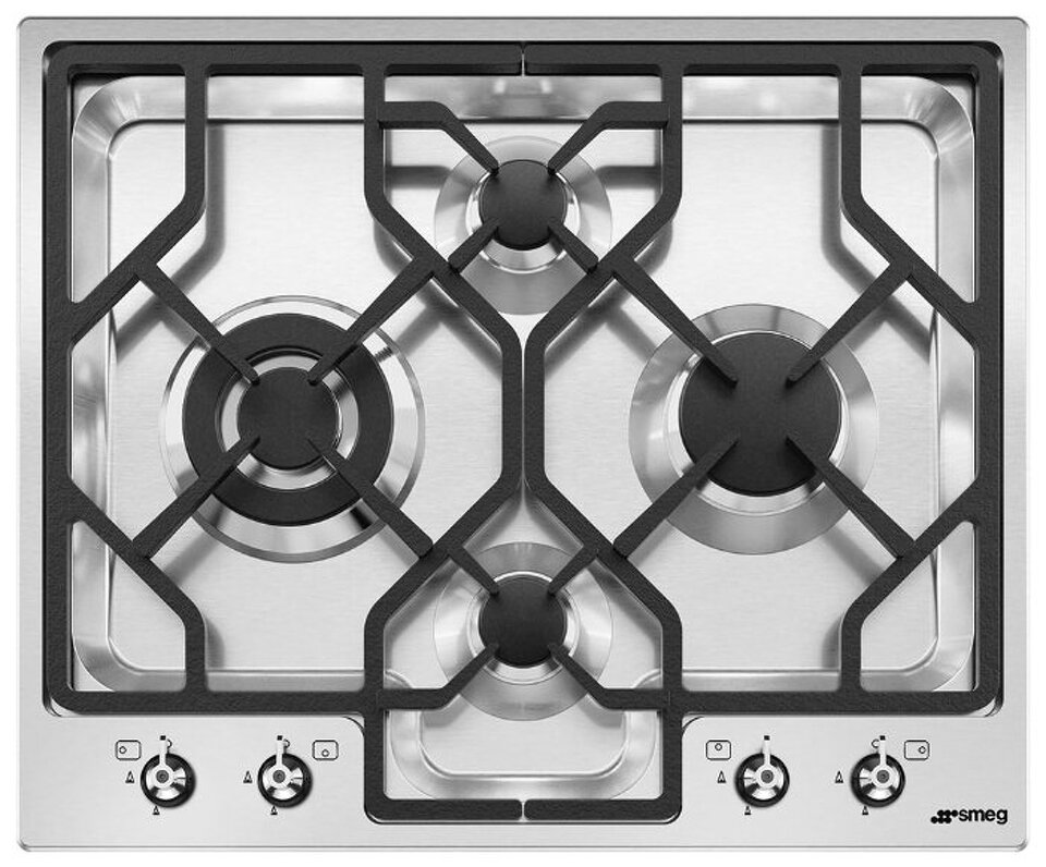 Фото Газовая варочная панель Smeg PGF64-4