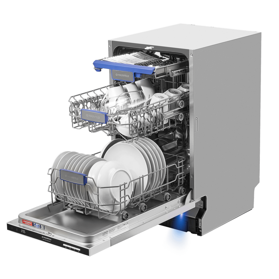 Фото Посудомоечная машина 45см встраиваемая Maunfeld MLP-083D Light Beam