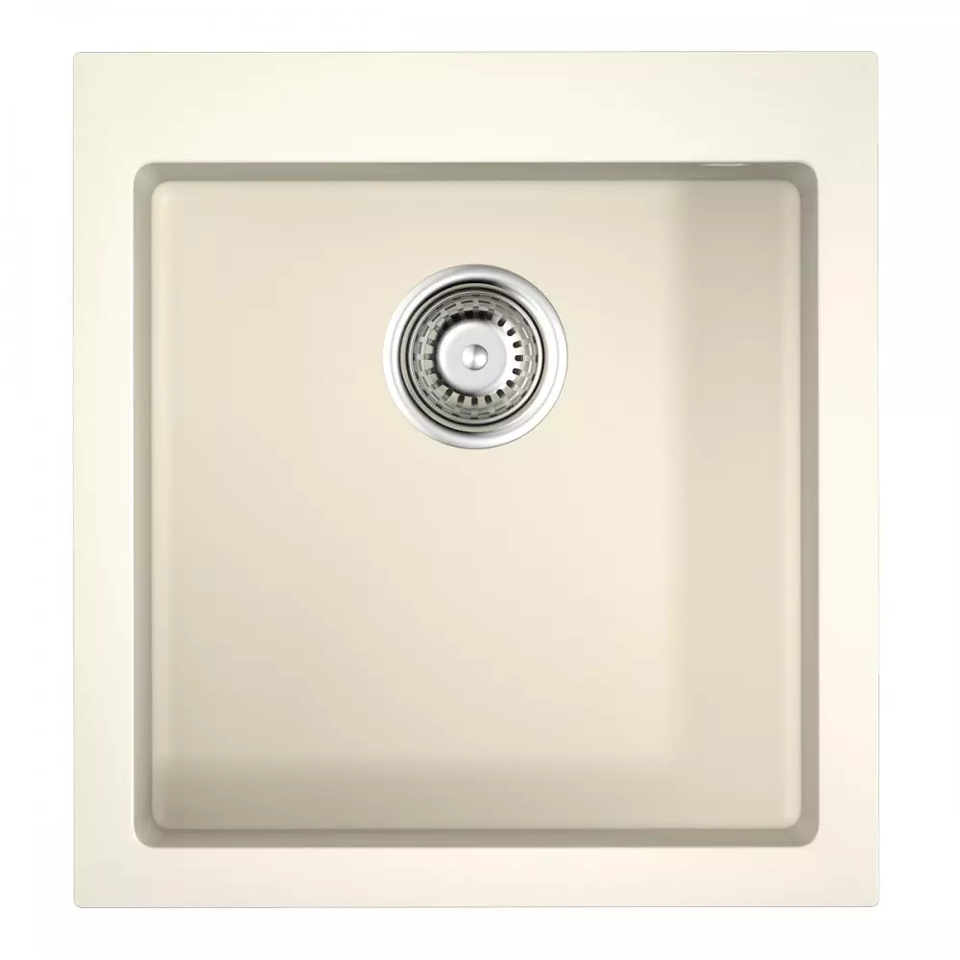 Фото Гранитная мойка Omoikiri Bosen 47-WH Tetogranit/белый