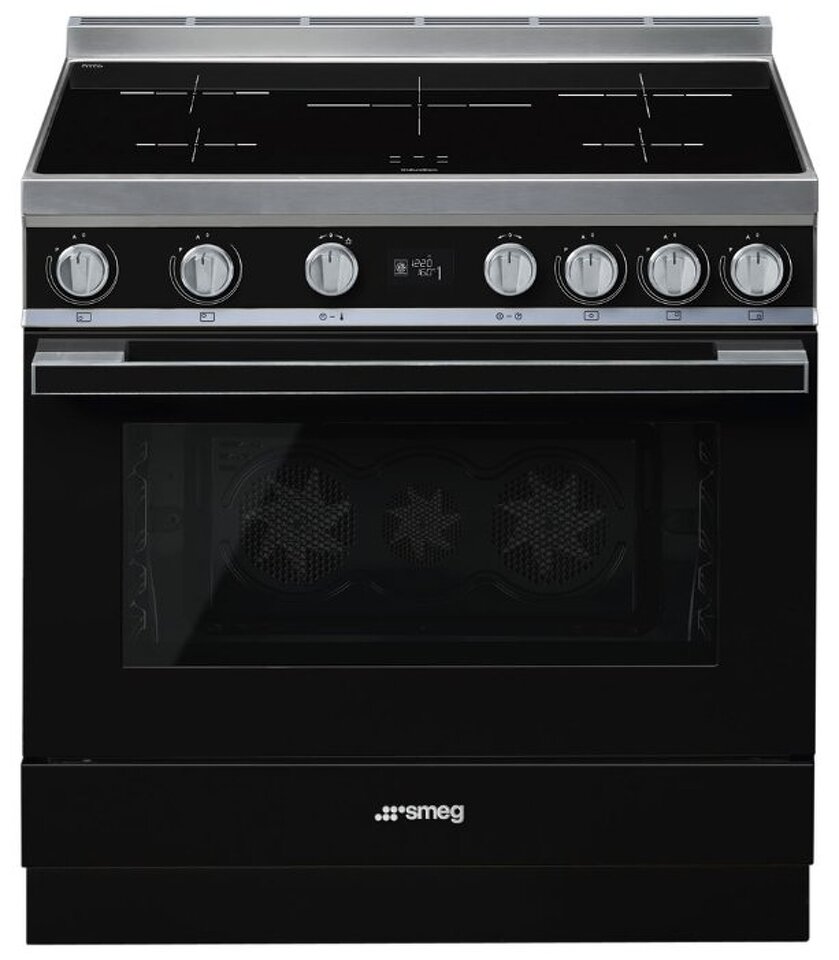 Фото Центр варочный Smeg CPF9IPBL