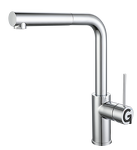 Превью картинка Смеситель для кухни Rivelato Albano Г-обр.с выдвижной лейкой D-35мм cromo #1