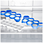 Превью картинка Холодильник с нижней морозилкой Hyundai CC2056FWT #13