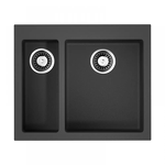 Превью картинка Гранитная мойка Omoikiri Bosen 59-2-BL Tetogranit/черный #1