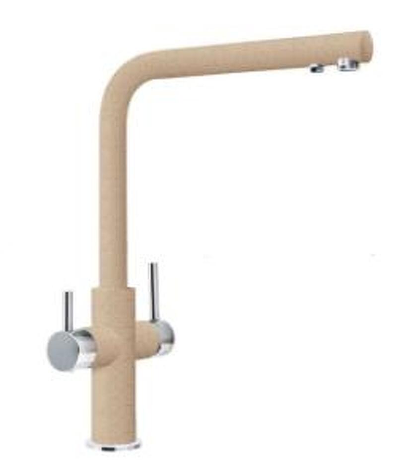 Фото Смеситель для кухни Franke Neptune Clear Water бежевый