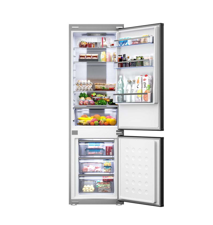 Фото Встраиваемый холодильник с морозильной камерой Lex LBI177.3D встраиваемый двухкамерный холодильник