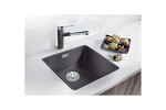 Превью картинка Гранитная мойка Blanсo SUBLINE 400-F SILGRANIT PuraDur  темная скала с отв.арм. InFino #2