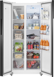 Превью картинка  Холодильник side by side Weissgauff WSBS 500 Inverter NoFrost White Glass #14