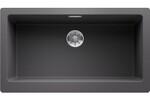 Превью картинка Гранитная мойка Blanсo VINTERA XL 9-UF SILGRANIT темная скала #1